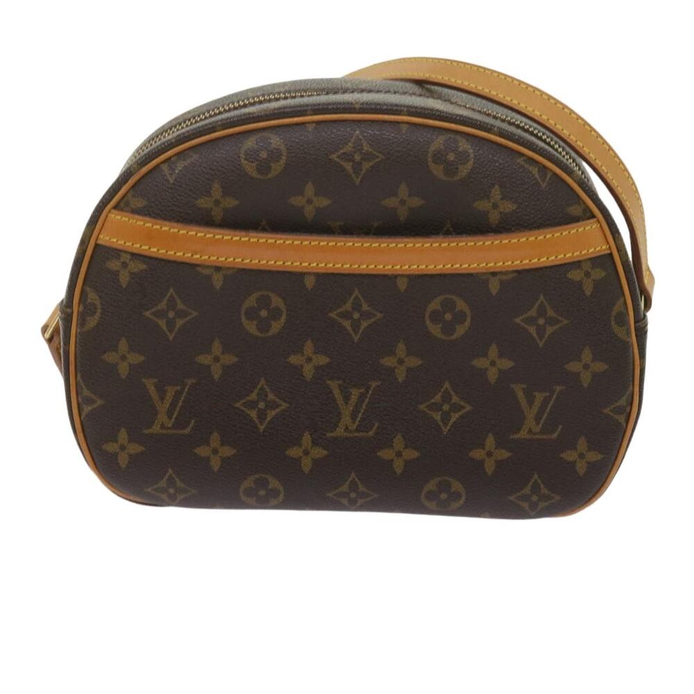 Louis Vuitton Monogram Blois Shoulder Bag Brown